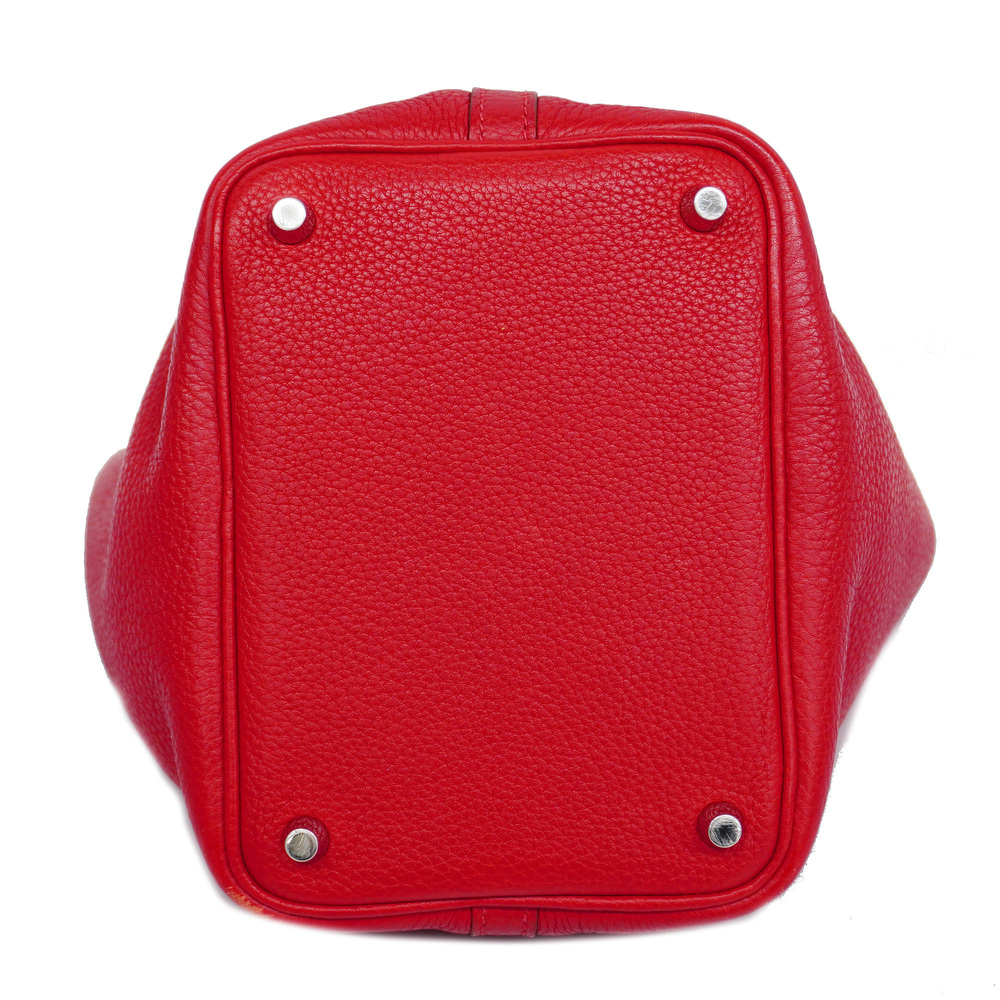 [3bc2612]Auth Hermes Picotin Picotan Lock PM □P Stamp Women's Taurillon Cleme... - Picture 3 of 14